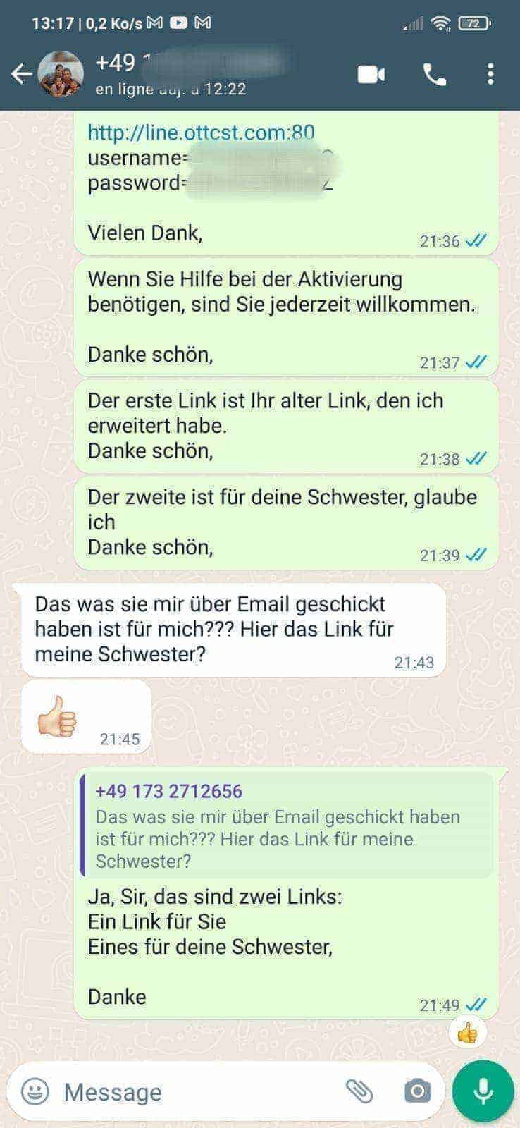 Avis client