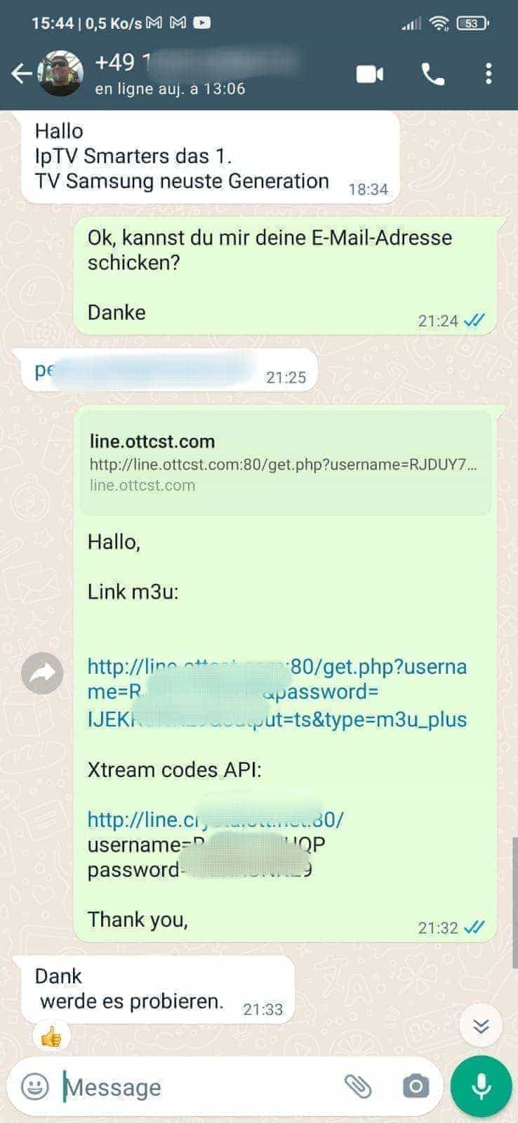 Avis client